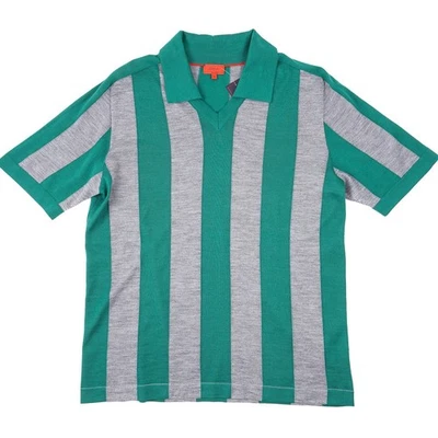 Suéter Polo Isaia Ligero Tejido Cachemira-Seda Manga Corta M Nuevo con Etiquetas Camisa Foto 1 de 4