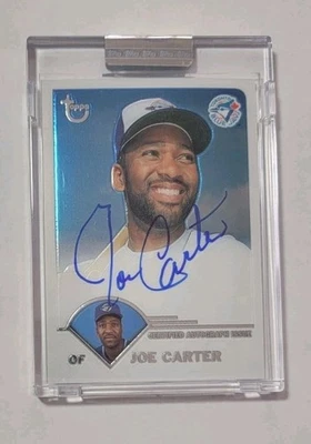 2003 Topps Retired Signature Joe Carter #TA-JC Autograph - Image 1 of 2