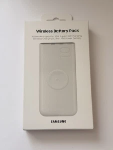 Batterie sans fil Samsung - Capacité 10 000 mah - 25 W - Charge sans fil - Photo 1 sur 2