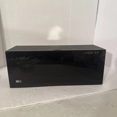 Vintage Laserline 36 CD Holder Black Plastic 3 Row Storage Rack Organizer - Image 1 of 4