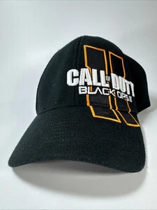 Call Of Duty Black Ops 2 Hat Cap Black Adjustable Flexible Fits Most - Picture 1 of 5