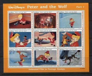 36372) MALDIVES ISL. 1993 MNH** Peter and the wolf 9v m/s Part 1 - Afbeelding 1 van 1
