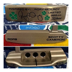 Scotty Cameron Rory McIlroy Limited SSS 009 Newport Putter Mcilroy Masters Golf - Picture 1 of 17