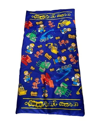 Saco de dormir vintage Bob The Builder Nickelodeon “Can We Fix It” JUVENTUDE - Imagem 1 de 4