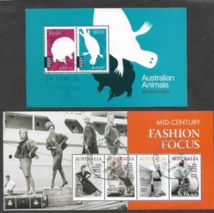 AUSTRALIA-MODA MONOTREMAS HOJAS MIN FINAS USADAS/CTO PRECIO ESPECIAL - Imagen 1 de 1