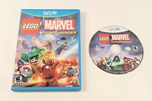 LEGO Marvel Super Heroes (Nintendo Wii U, 2013) TESTED + FREE SHIPPING - Picture 1 of 1