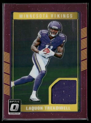 Laquon Treadwell 2016 Donruss Optic #DRT-LT Rookie Threads Pink Vikings - Image 1 of 2