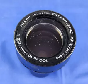 Kodac projection Ektagraphic FF Zoom Lens 100-150 MM f/3.5 - Picture 1 of 5