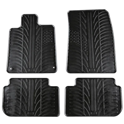 Alfombrillas de goma para coche Peugeot 407 alfombras de alta resistencia para todo tipo de clima revestimientos de automóviles Foto 1 de 4