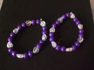 Homemade Unique Beaded Heart Bracelet - Picture 1 of 1