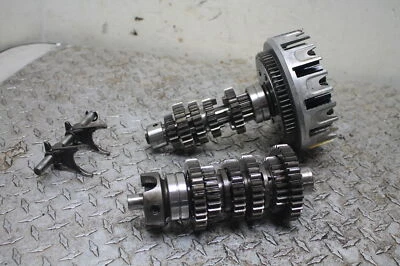 86 Kawasaki Eliminator 600 ZL600A MOTOR TRANSMISIÓN TRANNY ENGRANAJES cesta Foto 1 de 4