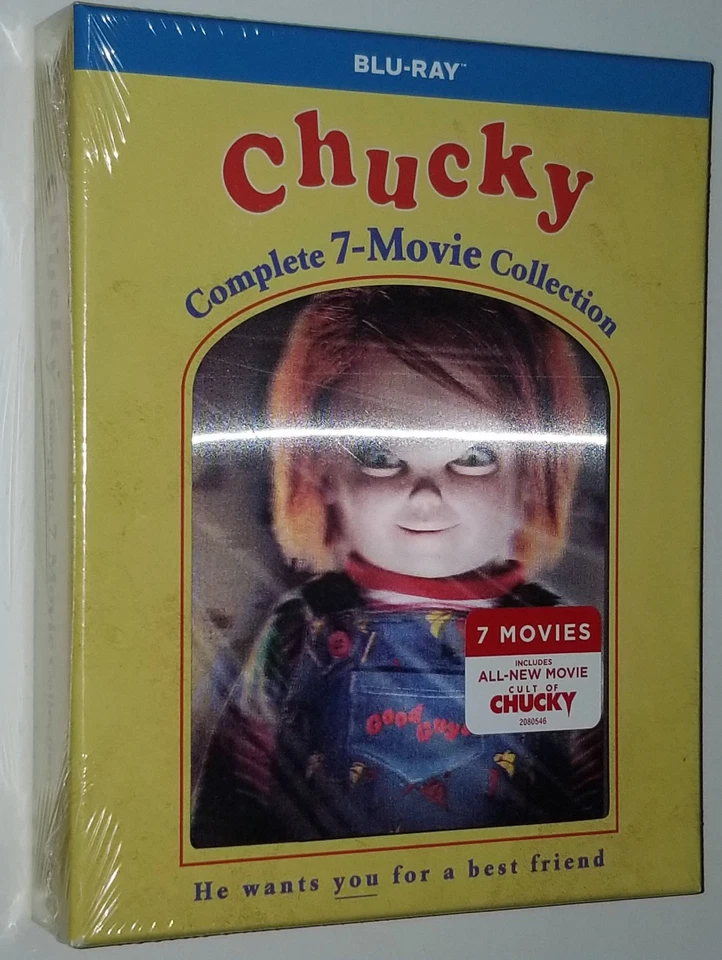 Chucky Complete 7 Movie Collection Child's Play Blu-ray Box Set NEW SEALED - Image 1 of 1