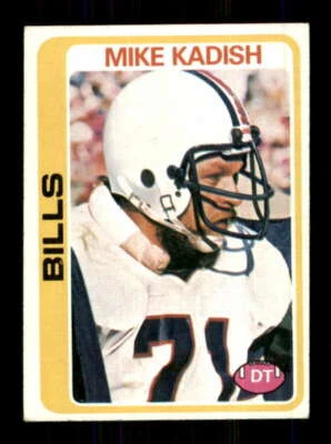 1978 Topps #148 Mike Kadish EX/EX+ Bills 218157 - Image 1 of 2