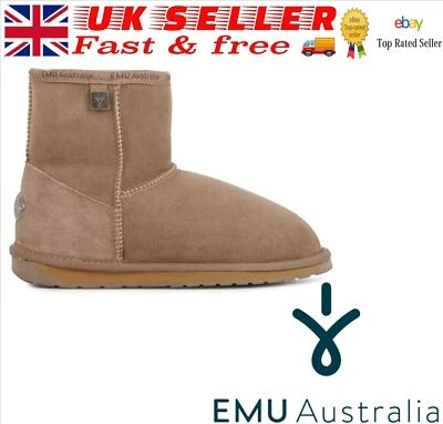 EMU Australia Platinum Stinger Slim Mini Ladies Mushroom Champignon