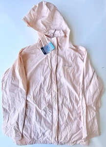 Columbia Women’s Arcadia II Pink Jacket/Rain Coat Size 2XL Brand New - Picture 1 of 5