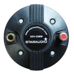 Tweeter driver altoparlante tromba avvitabile a compressione driver titanio 25 mm 8 ohm professionale - Foto 1 di 11