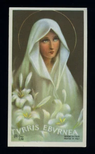 santino - Heilige Karte"" Aufl. AR Serie Nr.Z/99 TURRIS EBURNEA - Bild 1 von 1