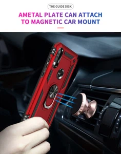 Armored Mechanical Shell TPU+PC Luxury Phone Cover For Motorola E7 E2020 G9Play - Picture 1 of 13
