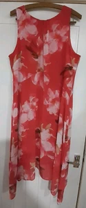 Wallis Chiffon Style Dress Size 18 - Picture 1 of 6