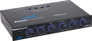 Power Acoustik PWM-20 Car Four Band Parametric Equalizer 20 Amps 8 Volt - Black - Picture 1 of 1