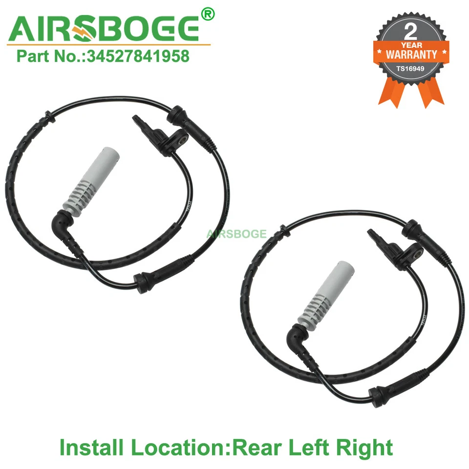 Sensor de velocidade de roda ABS traseiro esquerdo direito para BMW M5 M6 2006-2010 34527841958 - Imagem 1 de 4