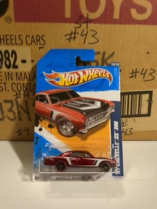 Hot Wheels 2012 Super Treasure Hunt Muscle Mania '67 Chevelle SS 396 Vhtf - Picture 1 of 6