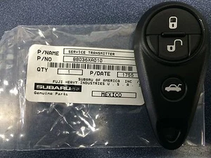 2000-2009 Subaru Forester Baja Impreza Wrx  Entry Remote Fob Genuine OEM NEW - Picture 1 of 1