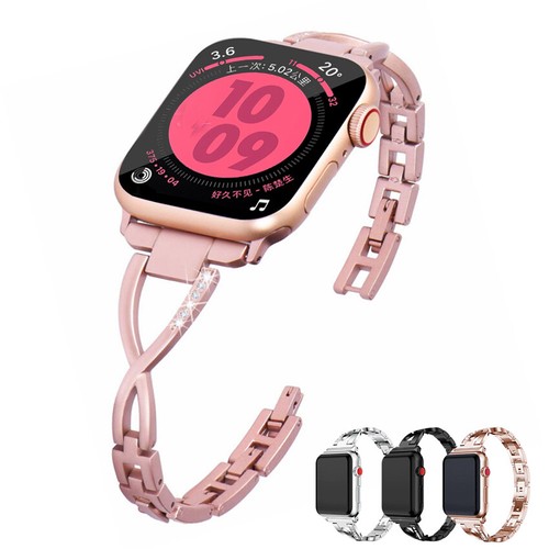 For Apple Watch Ultra 2 Series 9 8 7 6 5 SE Bling Band Strap Bracelet