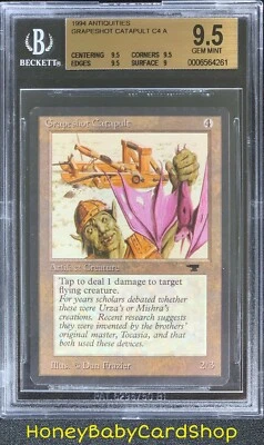 MTG Antiquities 1994 Grapeshot Catapult BGS 9.5 GEM MINT Old School 93/94 - Image 1 of 4