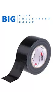 3M 1900 Duct Entenband, 50mm x 50m strapazierfähig Neu Versiegelte Packung Schwarz oder Silber - Bild 1 von 4