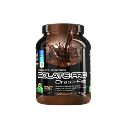 Net Integratori ISOLATE-PRO Proteine Isolate con EAA BCAA gusto CIOCCOLATO 700g