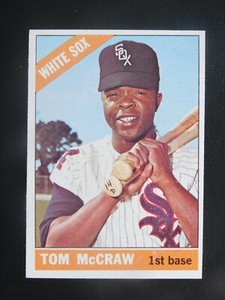 1966 Topps Baseball Card #141 Tom McGraw (NM)
