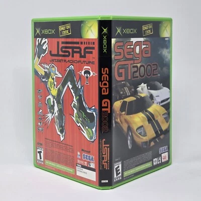Sega GT 2002 JSRF Jet Set Radio Future Combo (Original Xbox) Case & Disc TESTED - Image 1 of 3