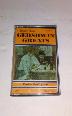 Superba Series Gershwin Greats Marden Abadi Piano Rare Cassette Tape - Image 1 of 4