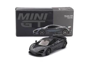 Mini GT 1/64 McLAREN 750S SAROS GREY 2024 TSM Diecast - Picture 1 of 4