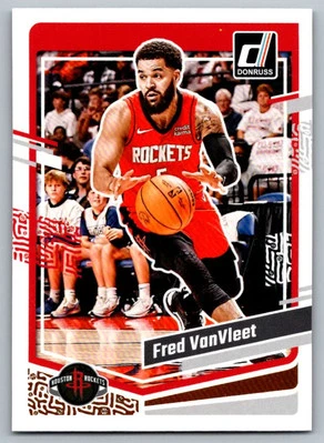 2023-24 Donruss Fred VanVleet Houston Rockets #153 - Image 1 of 2