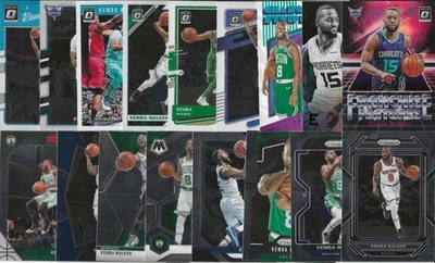 LOTE de inserção/base Kemba Walker Donruss Optic, Prizm, Excalibur, Illusions ++ - Imagem 1 de 3