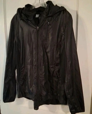 Легкая черная компактная куртка с капюшоном Danskin женская большая - Изображение 1 из 4