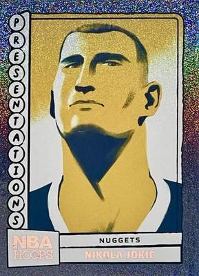 2024 Panini NBA Hoops Presentations Nikola Jokic SSP Case Hit #8 - Image 1 of 3
