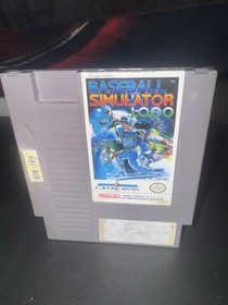 BASEBALL SIMULATOR 1000 NES CARTRIDGE ONLY