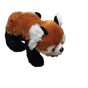 Red Panda Striped Plush Brown Black White 12"+ 12"tail Soft Floppy Wild Republic - Picture 1 of 10