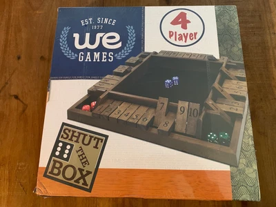 Shut The Box We Games 4 Jugadores 2019 Nuevo Precintado Edades 9+ Foto 1 de 4