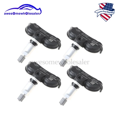 Sensor de presión de neumáticos TPMS 315 MHz 42607-0C080 4 piezas para Toyota Tundra 2006-2017 Foto 1 de 4