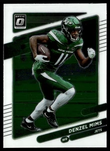 2021 Donruss Optic Denzel Mims New York Jets #72 - Picture 1 of 2