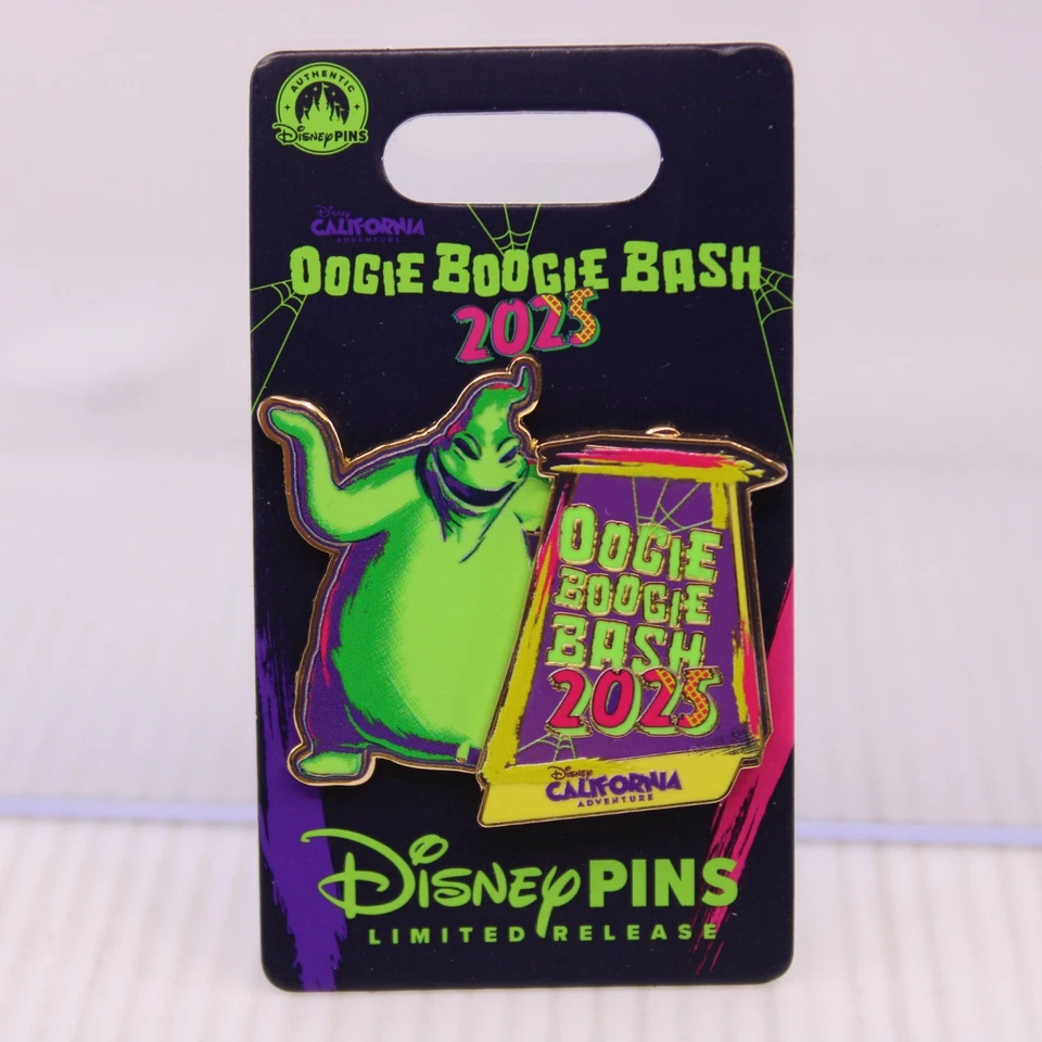 BA Disney DLR Pin Oogie Boogie Bash 2025 Disneyland DCA California Adventure - Image 1 of 1