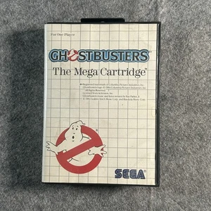 Vintage Ghostbusters Sega Master System Video Game Complete in Box CIB Japan - Picture 1 of 7