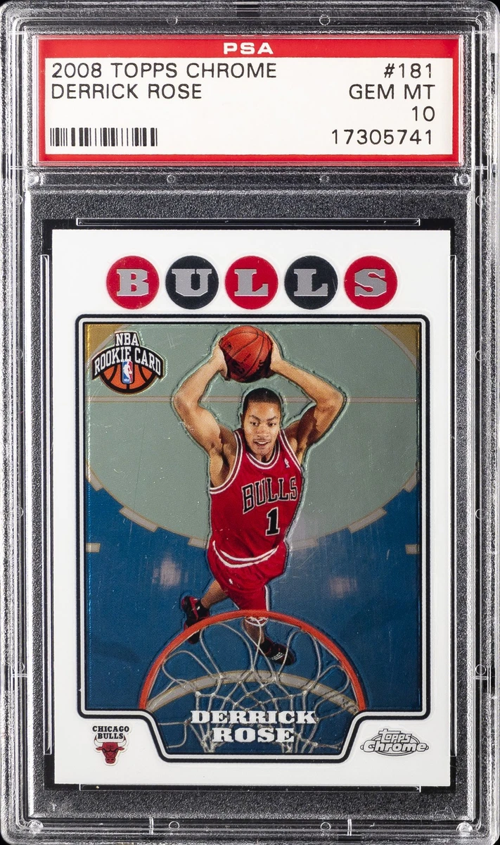 Topps Derrick Rose Rookie Basketball Trading Cards & Accessories