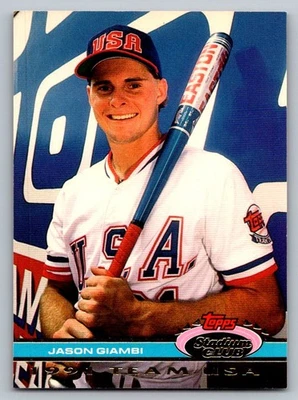 Stadium Club Dome Jason Giambi 58 1992 Foto 1 de 2