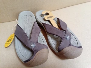 KEEN Waimea Toe Protecting Flip Flops Sport Sandals US 8 Brand New! Java - Picture 1 of 6
