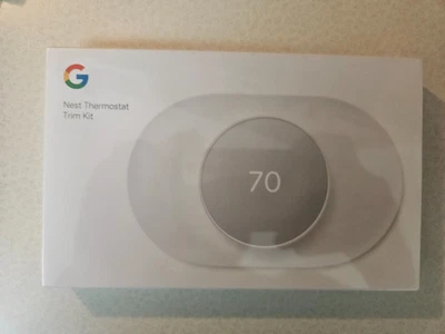 Google Nest Thermostat Trim Kit (GZZN7) - Snow (GA01837-US) - Sealed - Image 1 of 2
